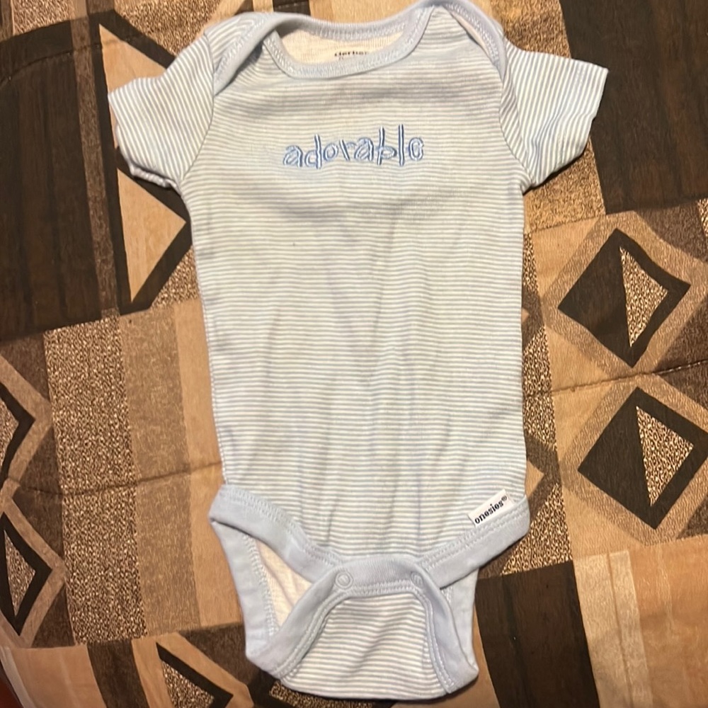 0/3 month baby onesie